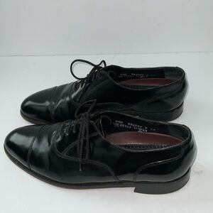 Florsheim Black Leather Oxfords